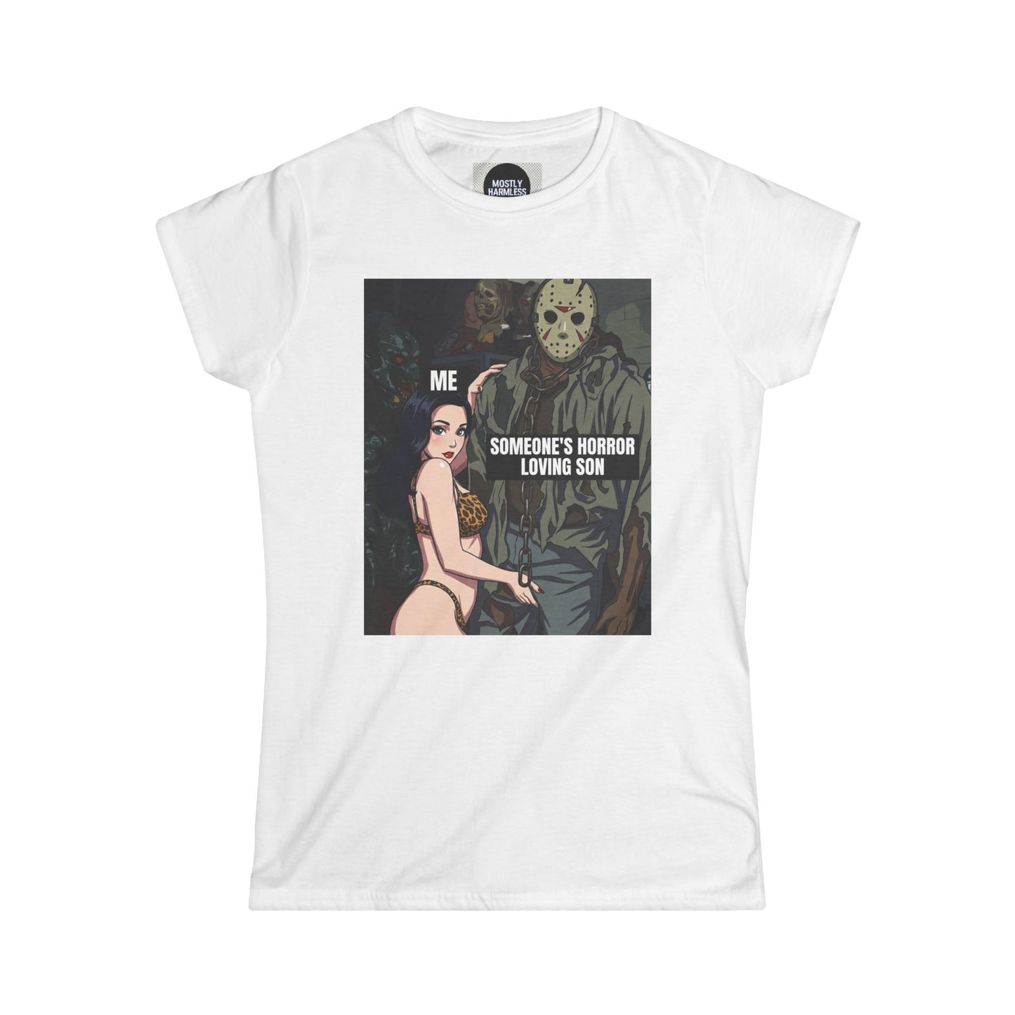 The "I Can Fix Him" / Someone's Horror Loving Son Crewneck Women's Tee