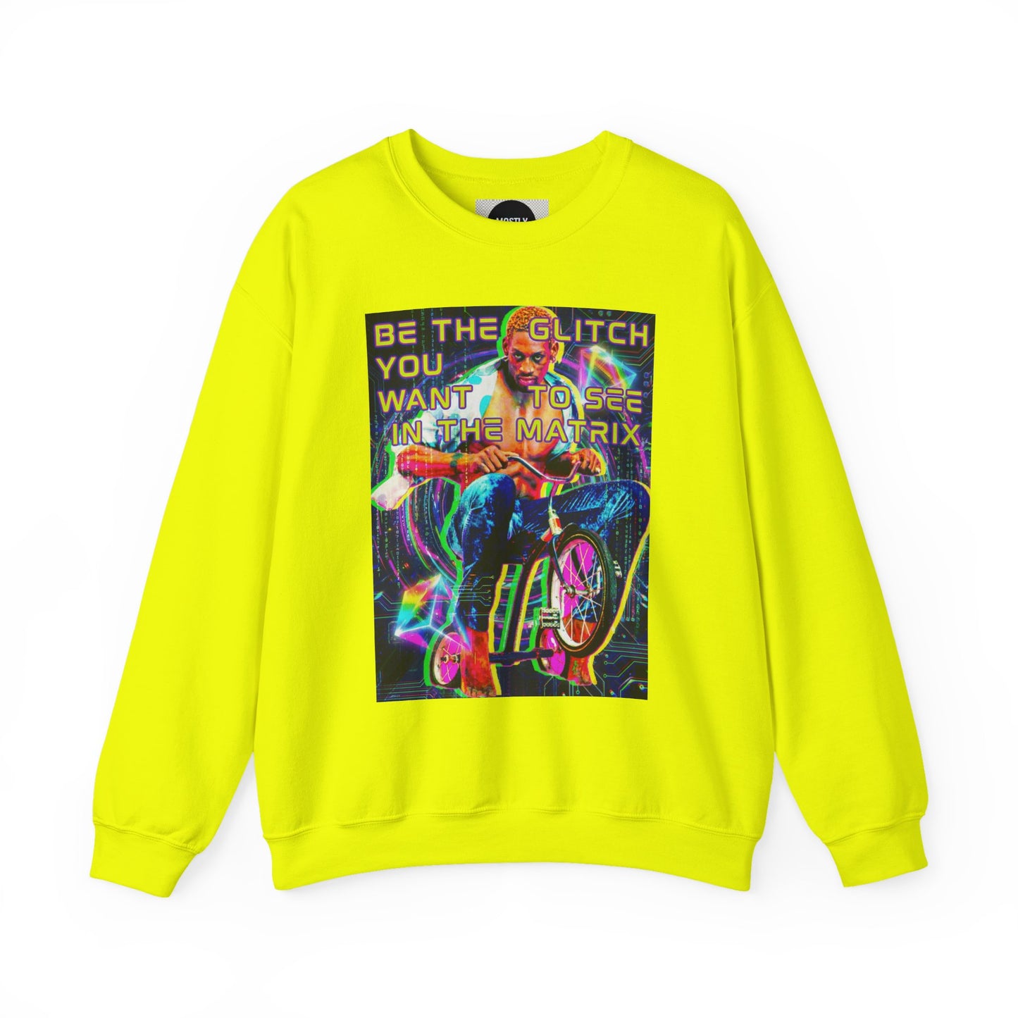 Be The Glitch In The Matrix Crewneck Sweatshirt