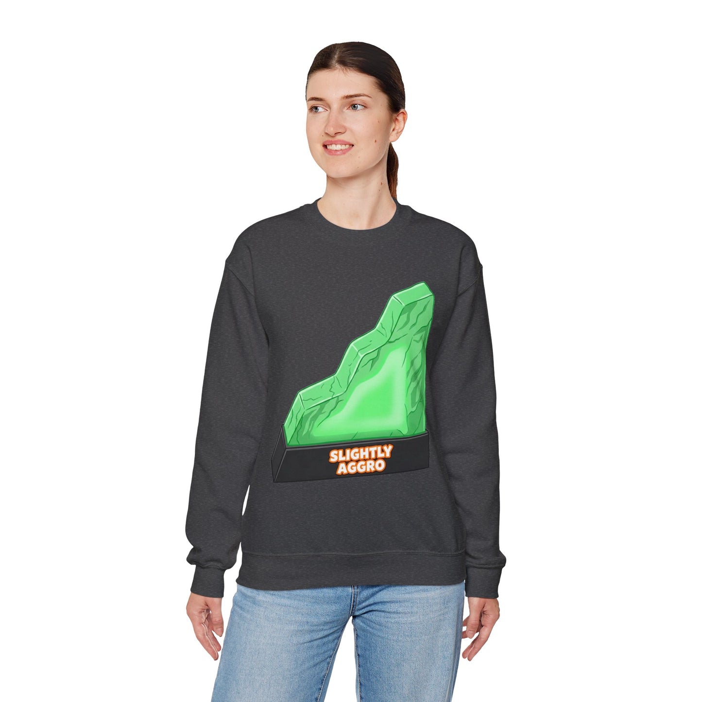 Slightly Aggro Crewneck Sweatshirt