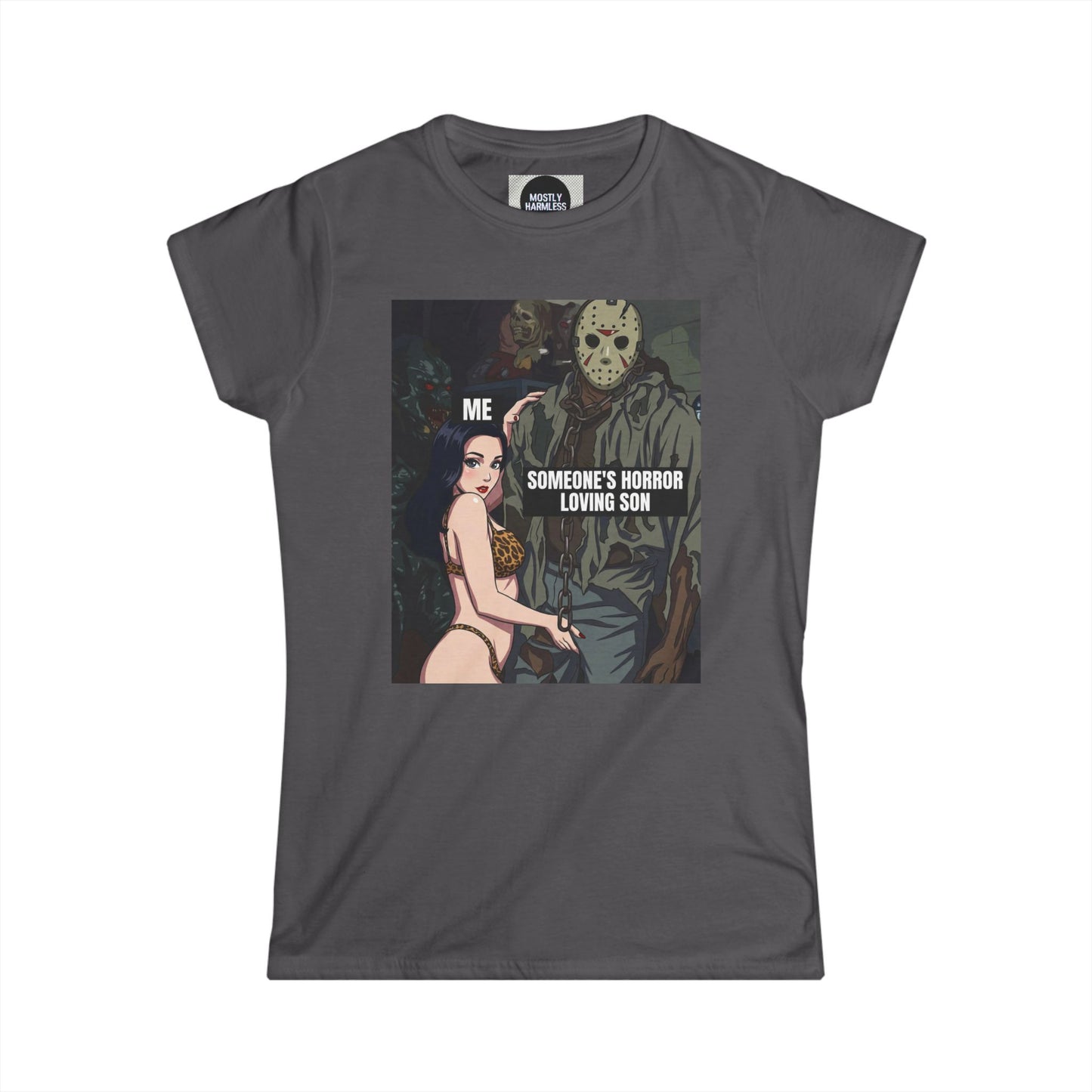 The "I Can Fix Him" / Someone's Horror Loving Son Crewneck Women's Tee