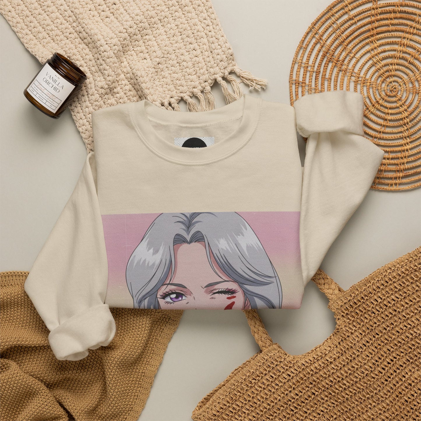 The "People Pleaser" / No Worries Tee - Aggressively Accommodating Crewneck Sweatshirt