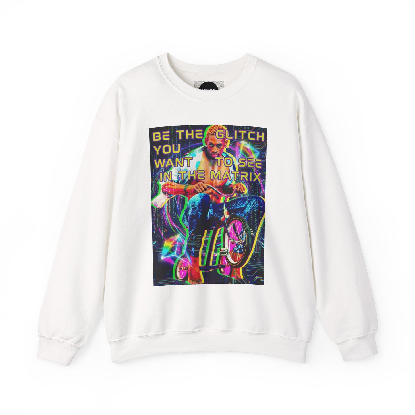 Be The Glitch In The Matrix Crewneck Sweatshirt