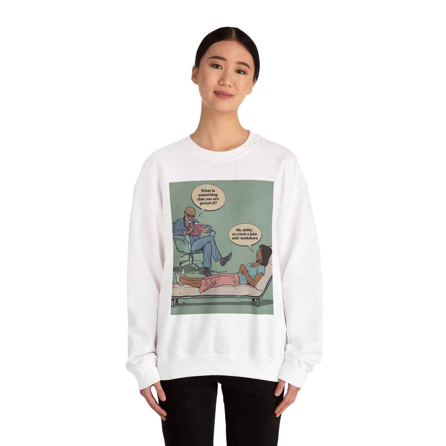 The Coping Mechanism Crewneck Sweatshirt