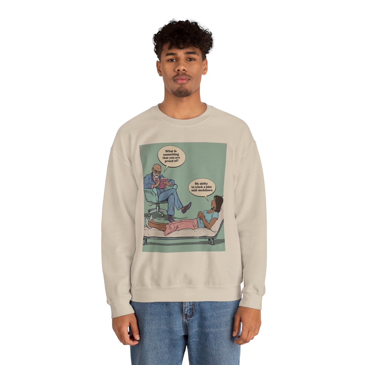 The Coping Mechanism Crewneck Sweatshirt