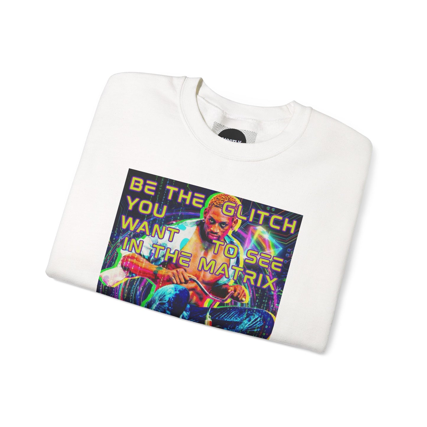 Be The Glitch In The Matrix Crewneck Sweatshirt