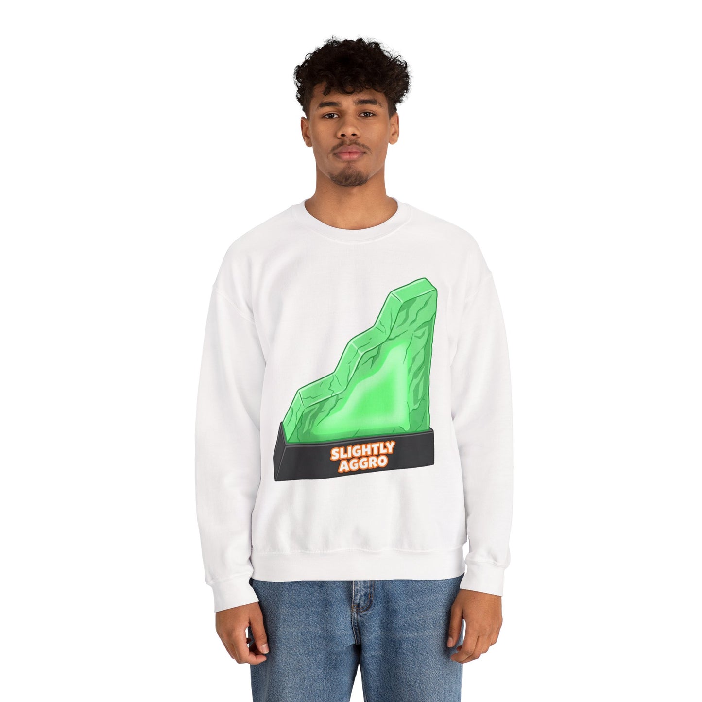 Slightly Aggro Crewneck Sweatshirt