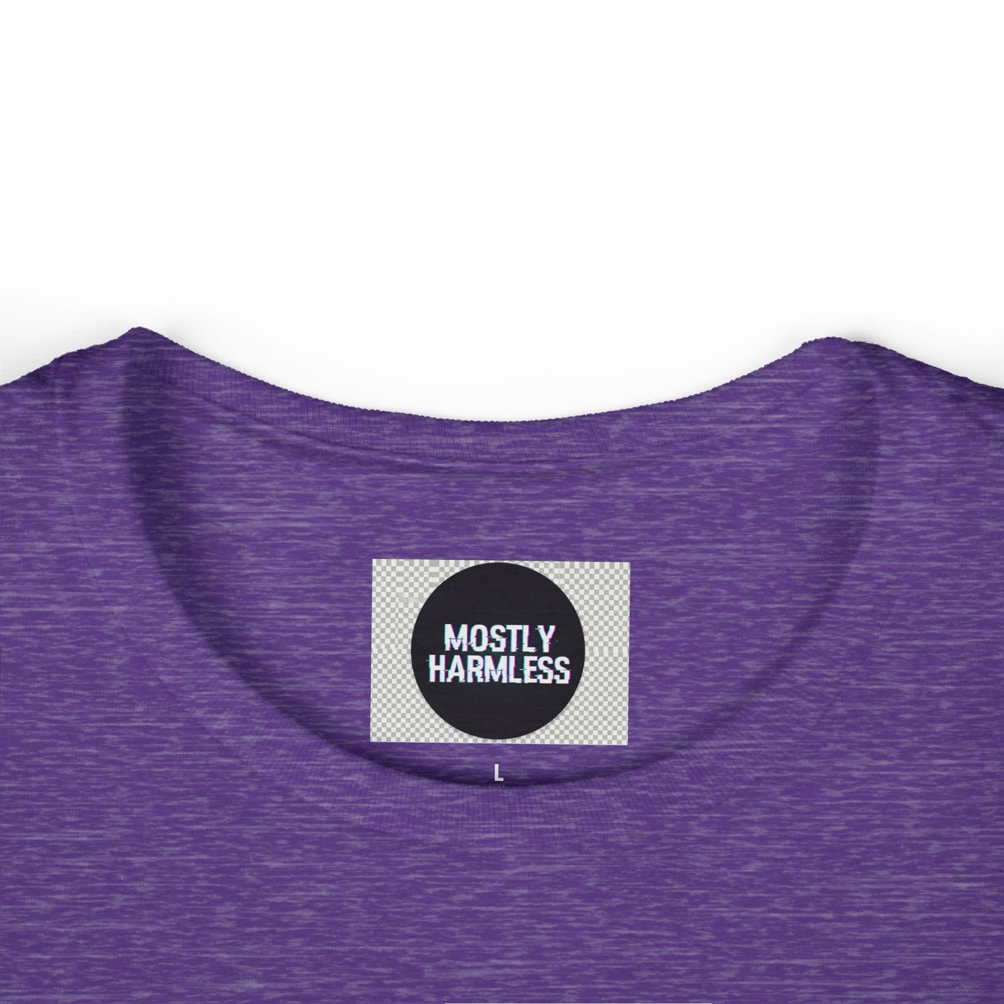 Magical Bimbo Unicorn — "Completely Unhinged but Enchanted" Fitted Tee