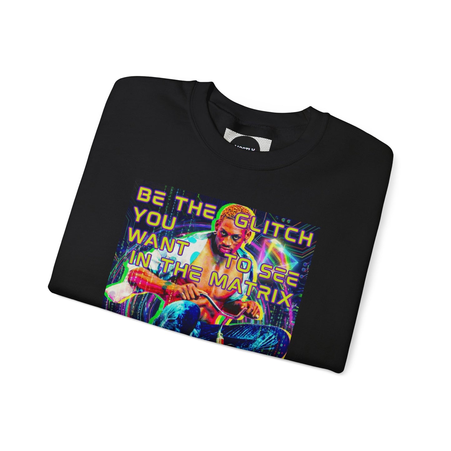 Be The Glitch In The Matrix Crewneck Sweatshirt