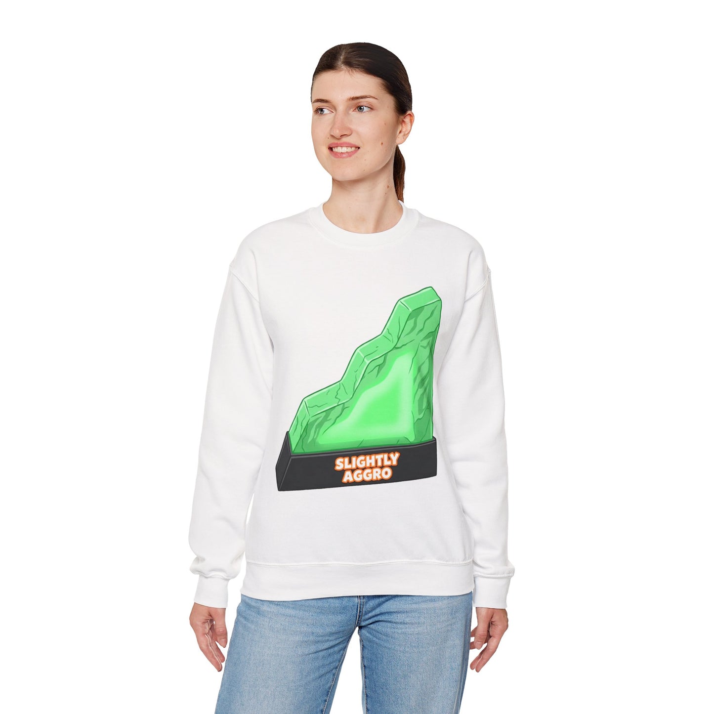 Slightly Aggro Crewneck Sweatshirt