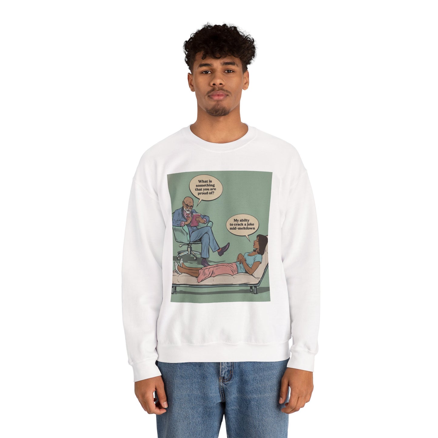 The Coping Mechanism Crewneck Sweatshirt