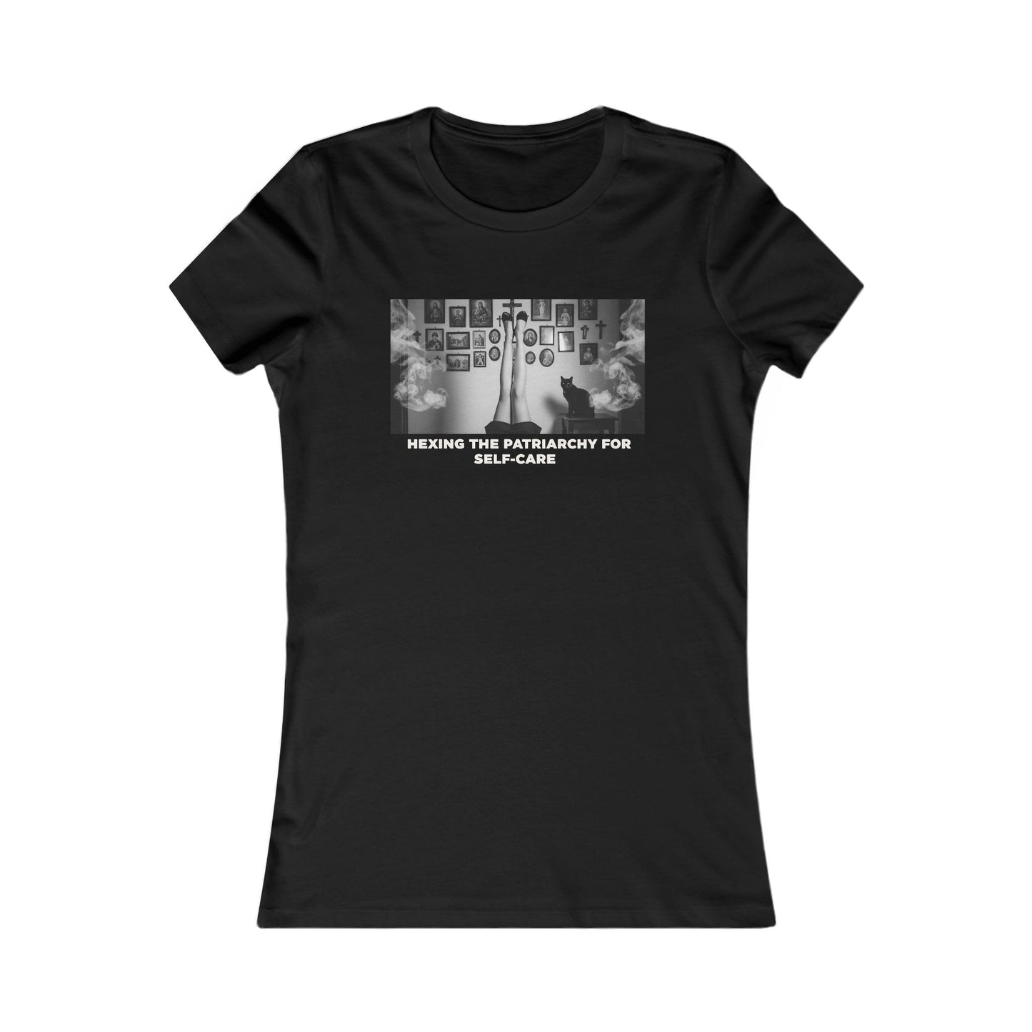 Bad Witch Era "Hexing the Patriarchy for Self-Care" Graphic T-Shirt