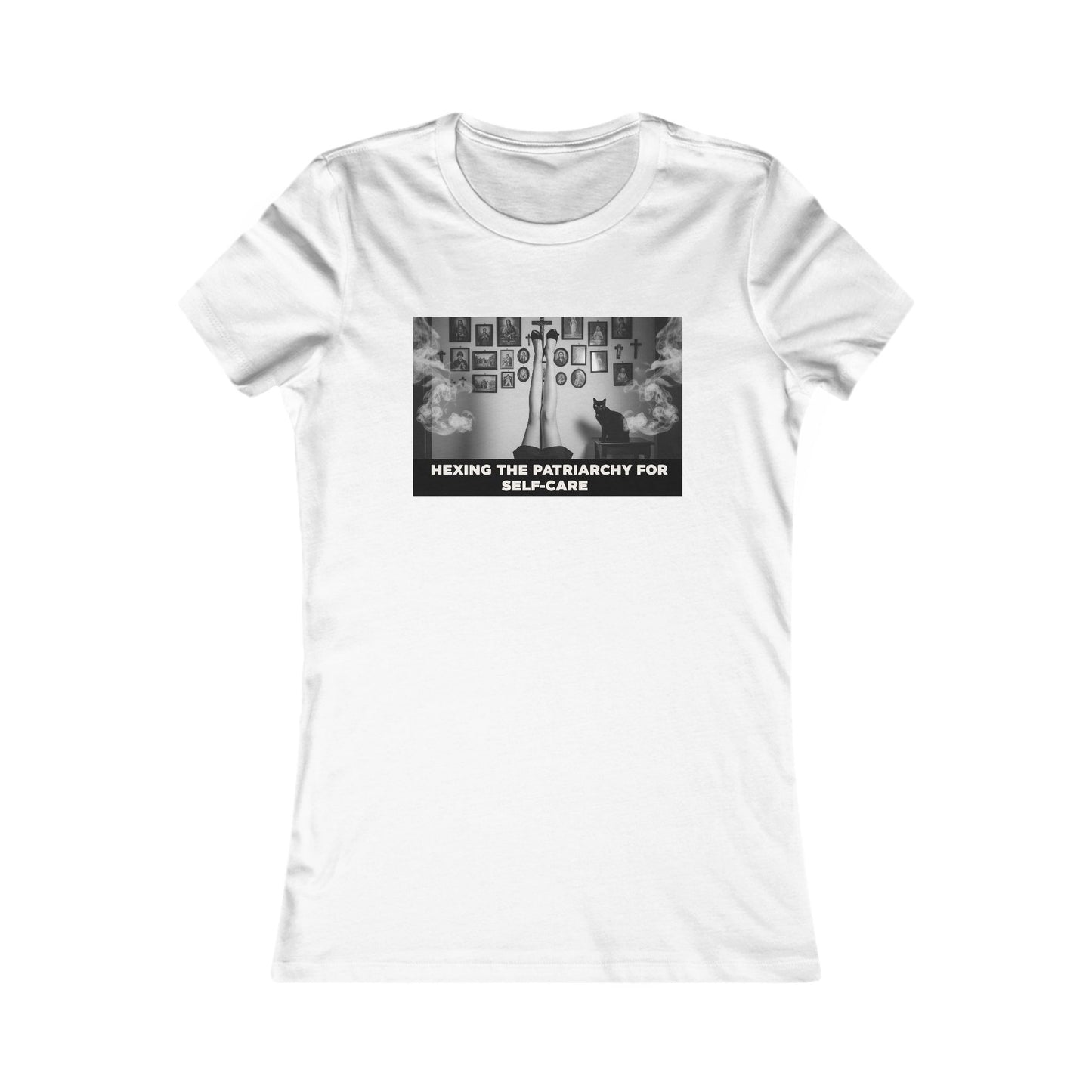 Bad Witch Era "Hexing the Patriarchy for Self-Care" Graphic T-Shirt