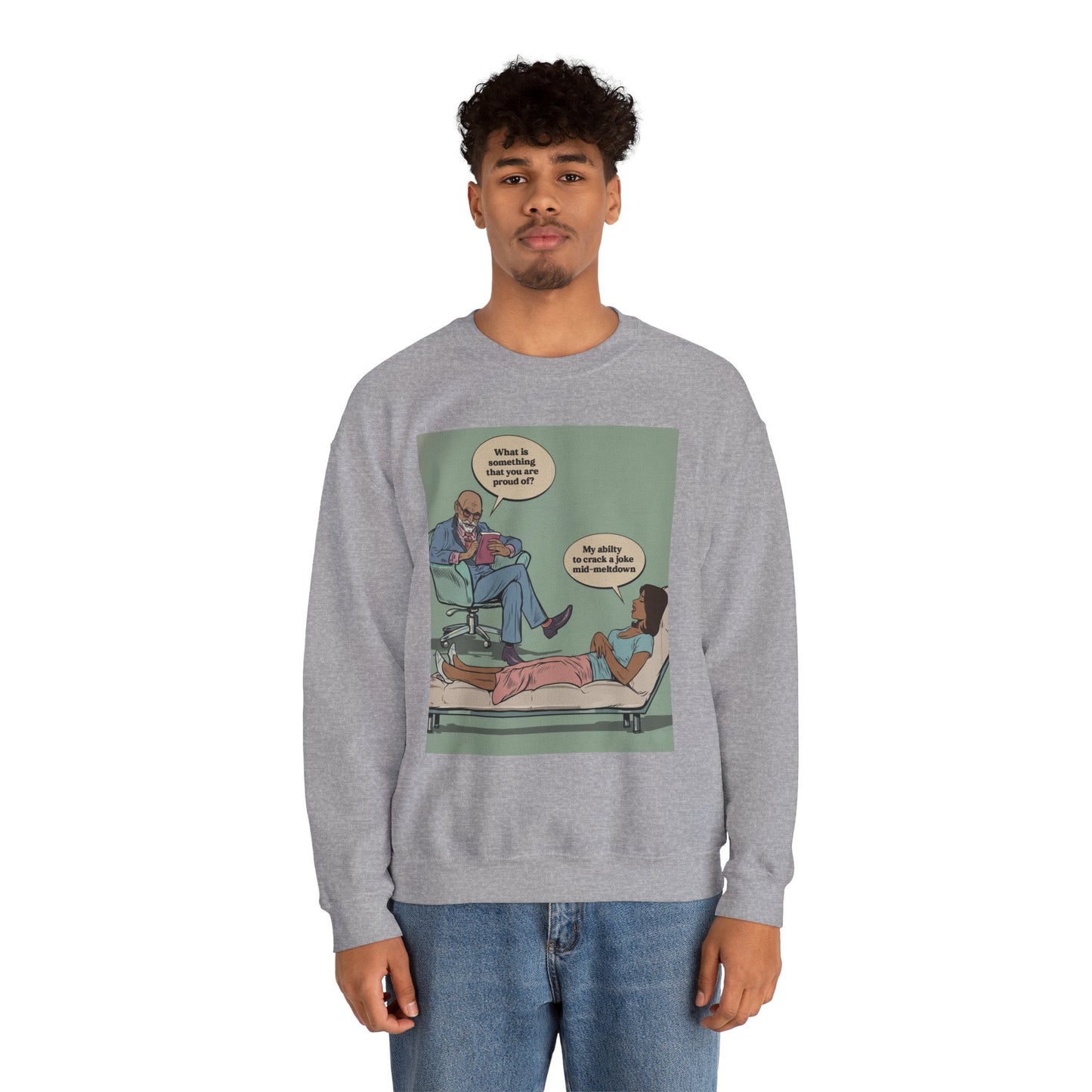 The Coping Mechanism Crewneck Sweatshirt