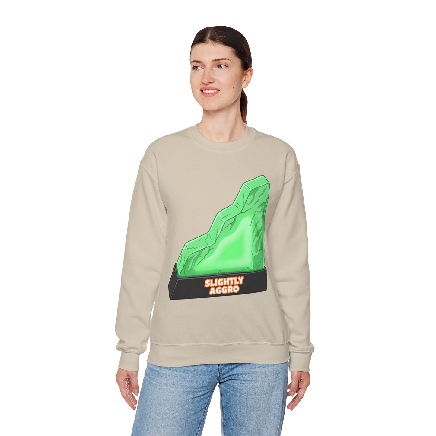 Slightly Aggro Crewneck Sweatshirt