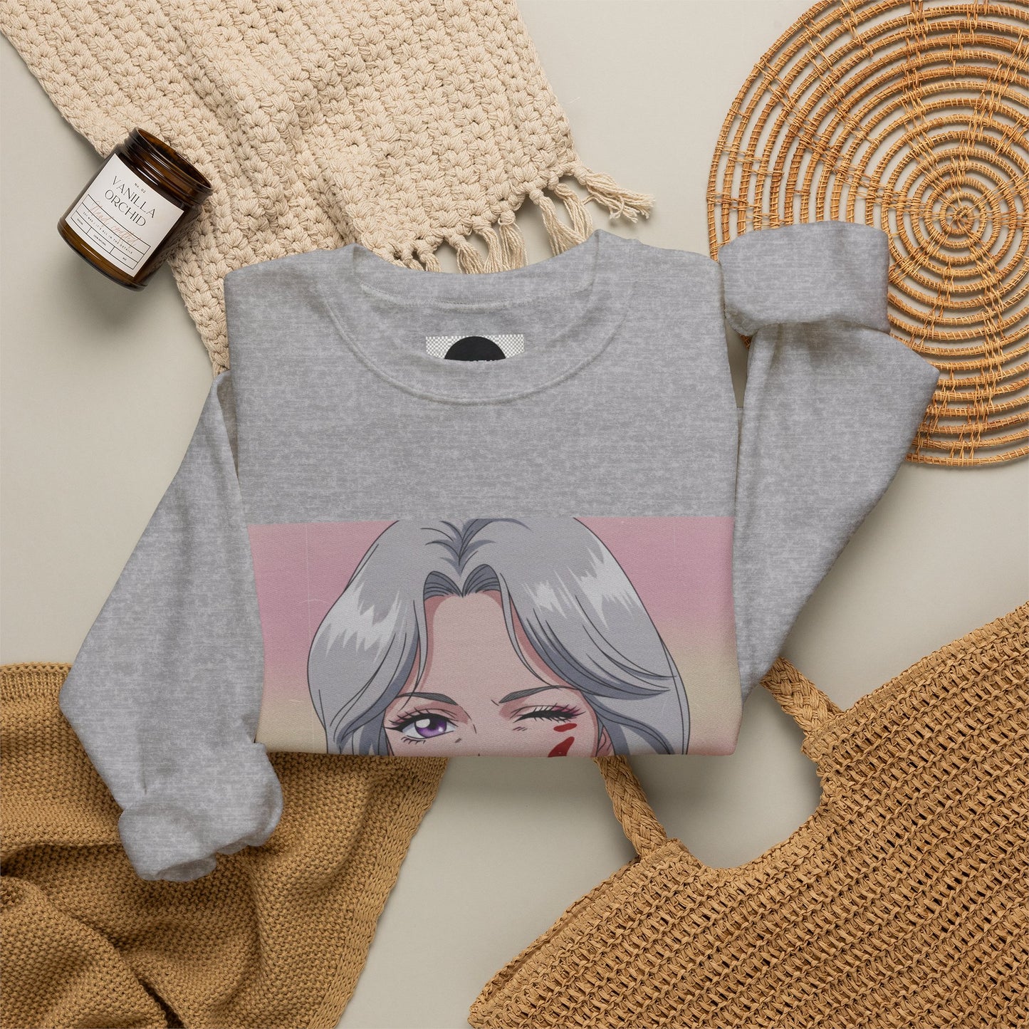 The "People Pleaser" / No Worries Tee - Aggressively Accommodating Crewneck Sweatshirt