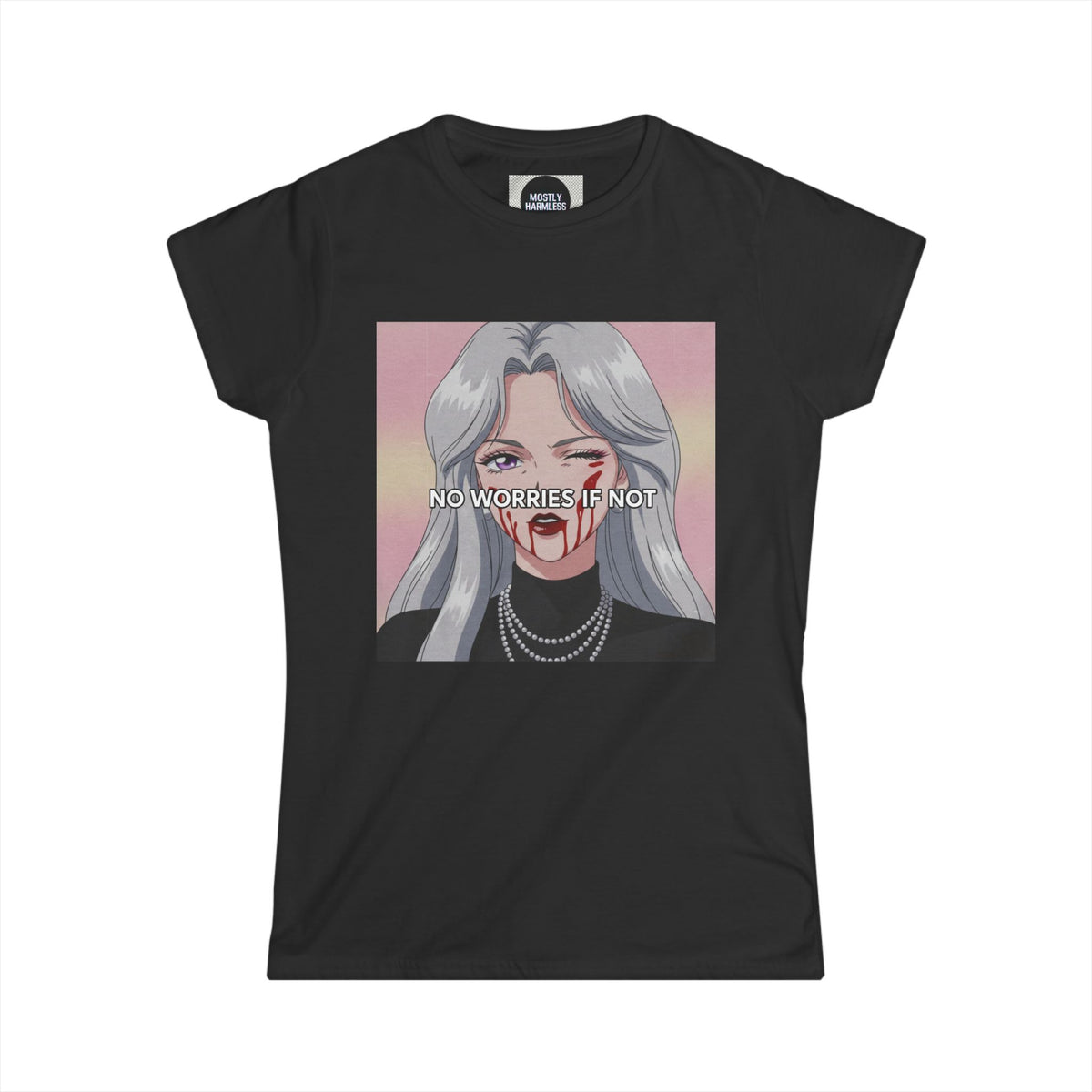 The "People Pleaser" / No Worries Tee - Aggressively accommodating Women's Tee