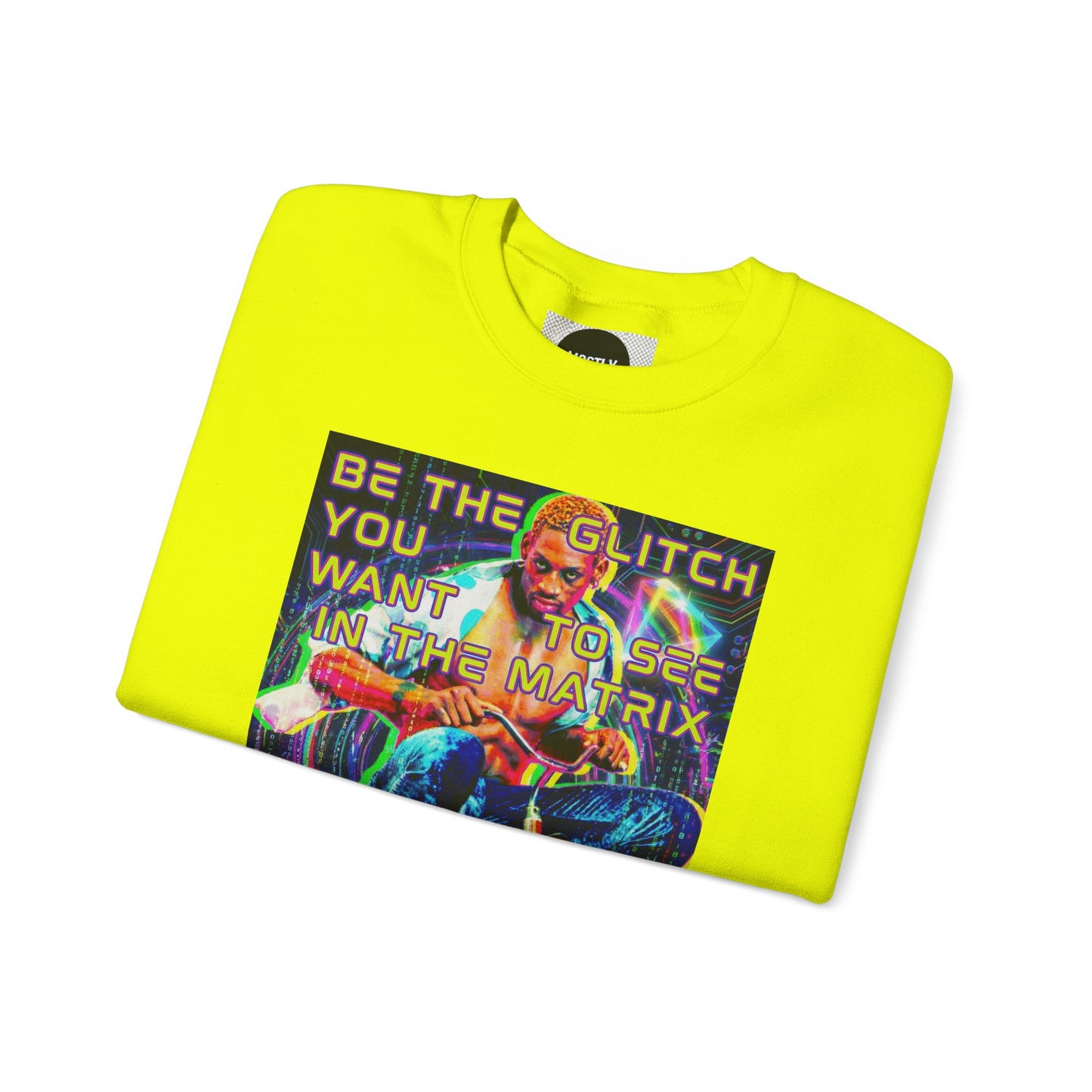 Be The Glitch In The Matrix Crewneck Sweatshirt