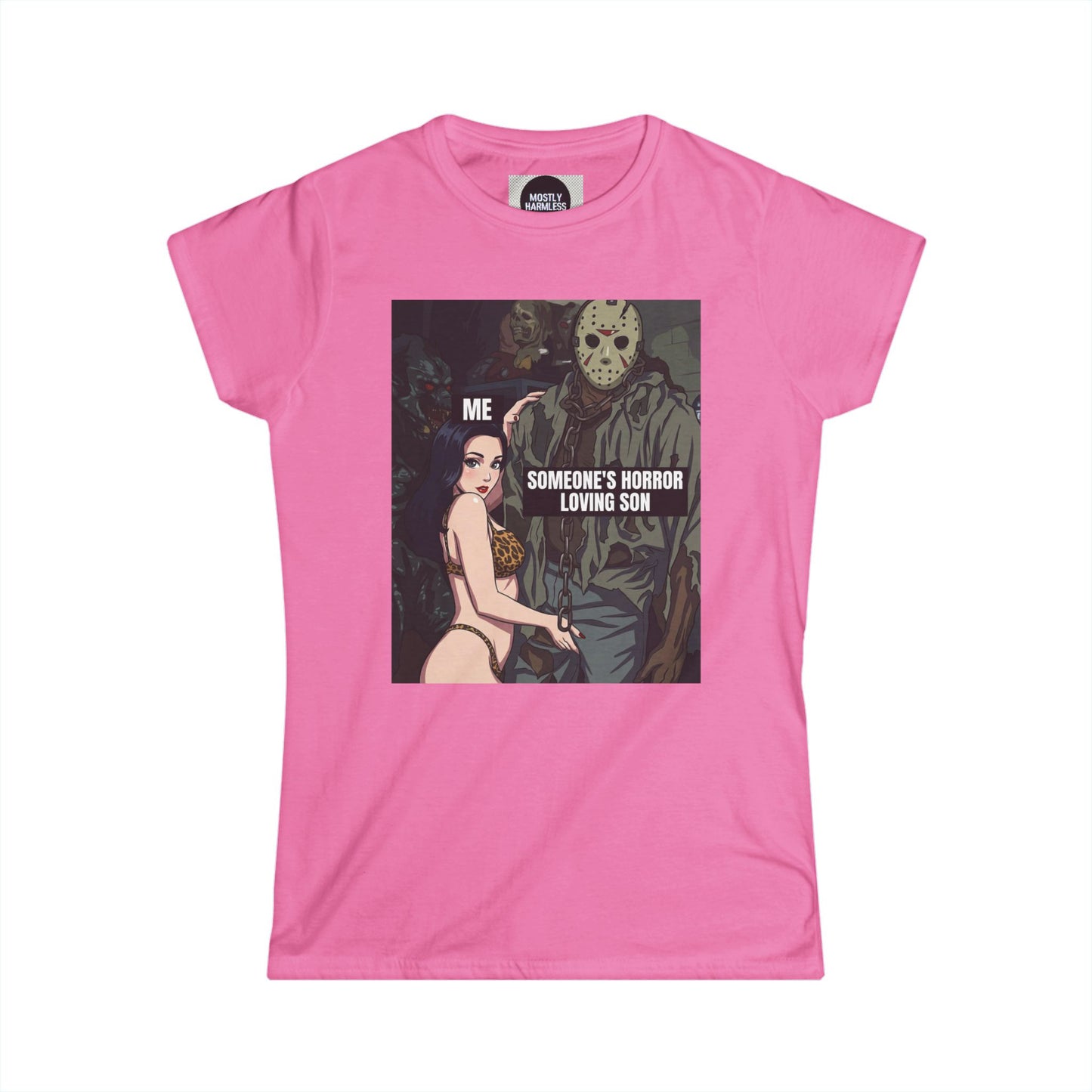 The "I Can Fix Him" / Someone's Horror Loving Son Crewneck Women's Tee