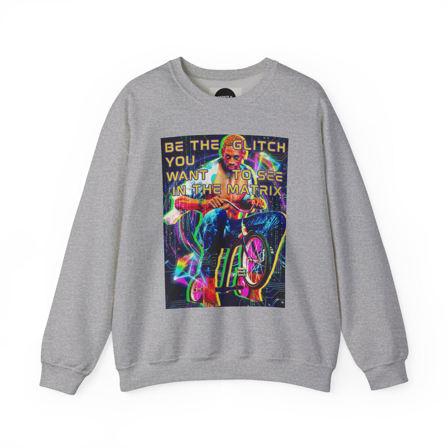 Be The Glitch In The Matrix Crewneck Sweatshirt