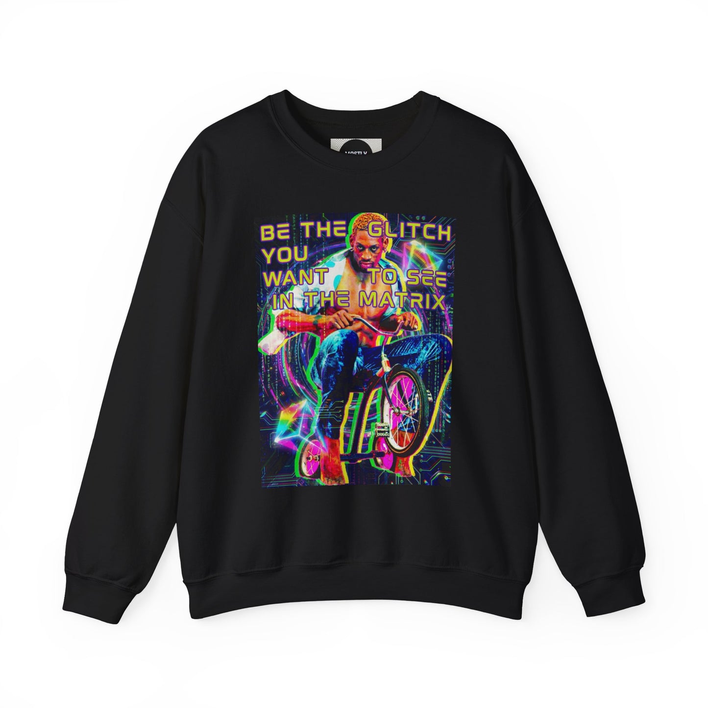 Be The Glitch In The Matrix Crewneck Sweatshirt