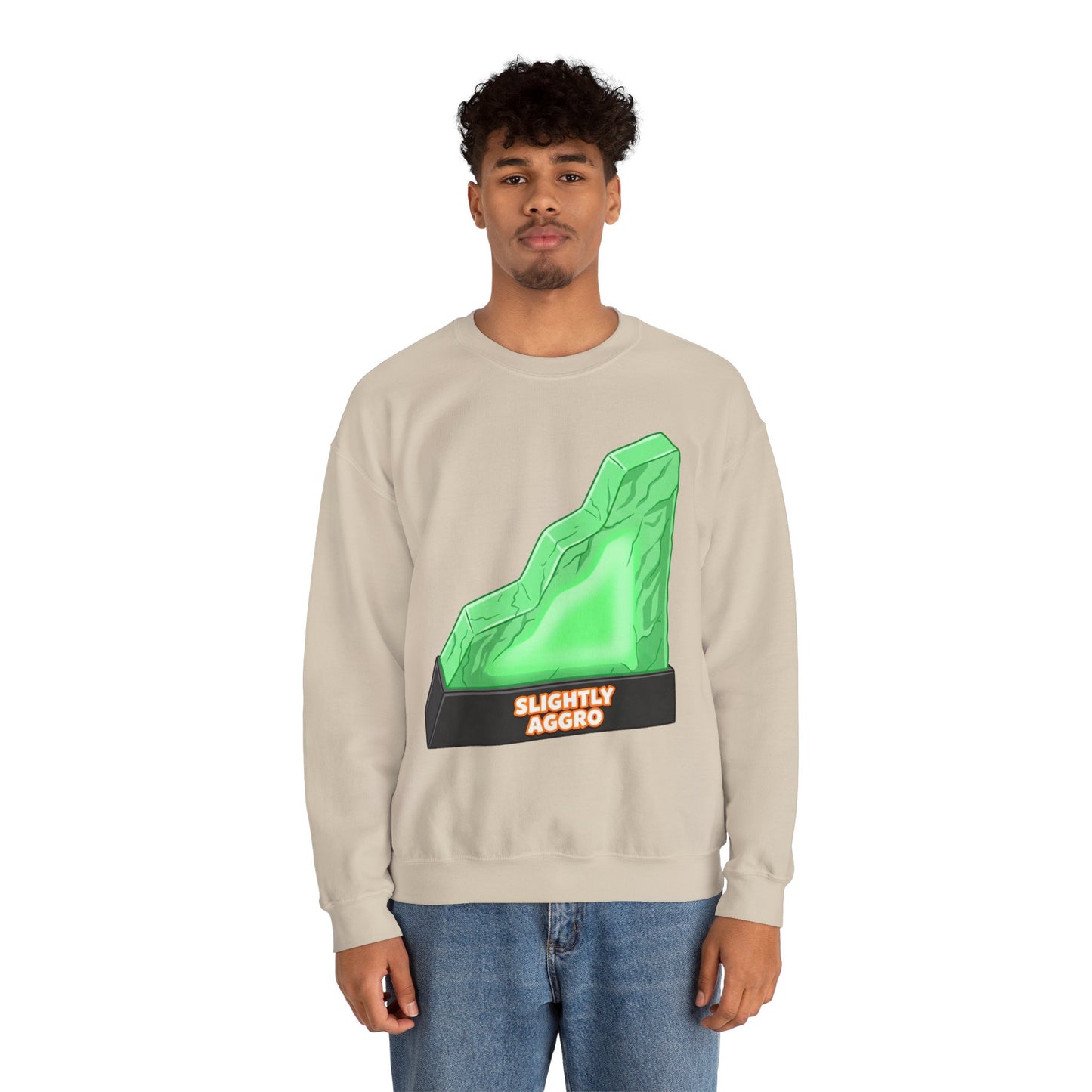 Slightly Aggro Crewneck Sweatshirt