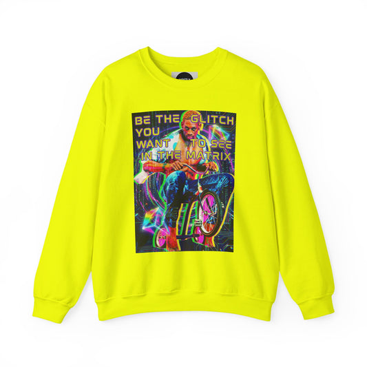 Be The Glitch In The Matrix Crewneck Sweatshirt