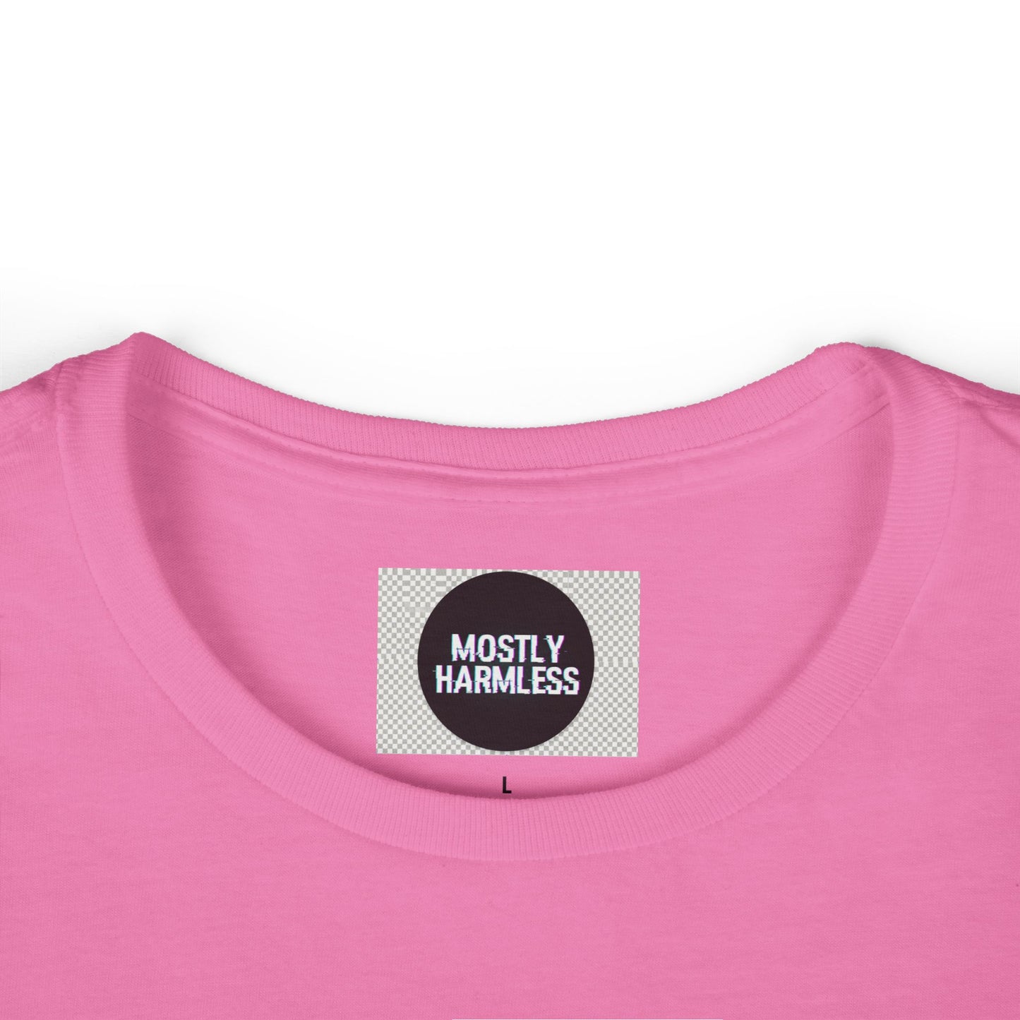 Magical Bimbo Unicorn — "Completely Unhinged but Enchanted" Fitted Tee