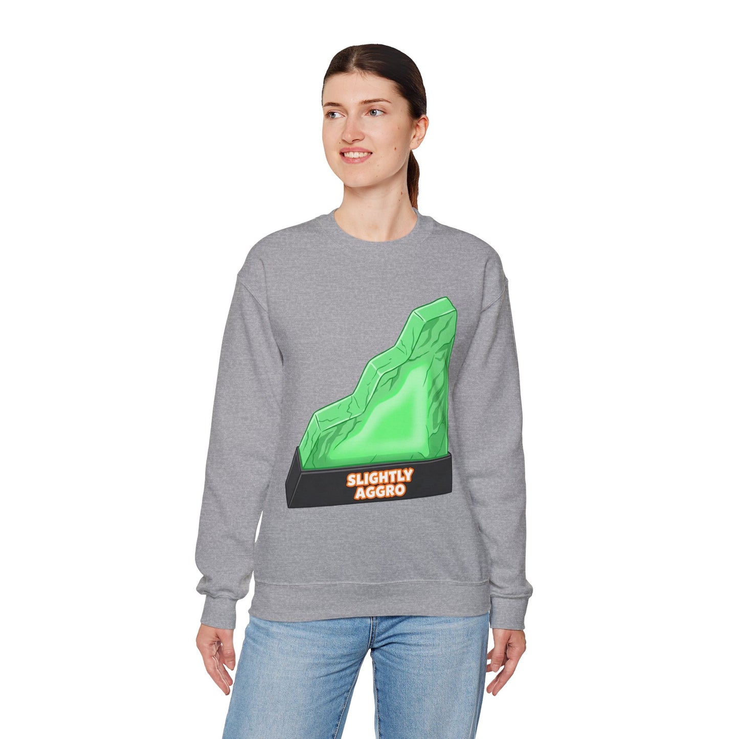 Slightly Aggro Crewneck Sweatshirt